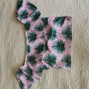 Kortni Jean ruffle swim top